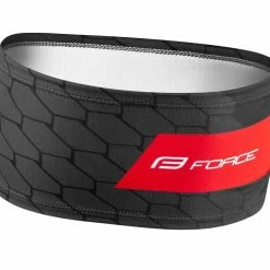 Bandeau Force Fit Sport Narrowed Noir/Rouge