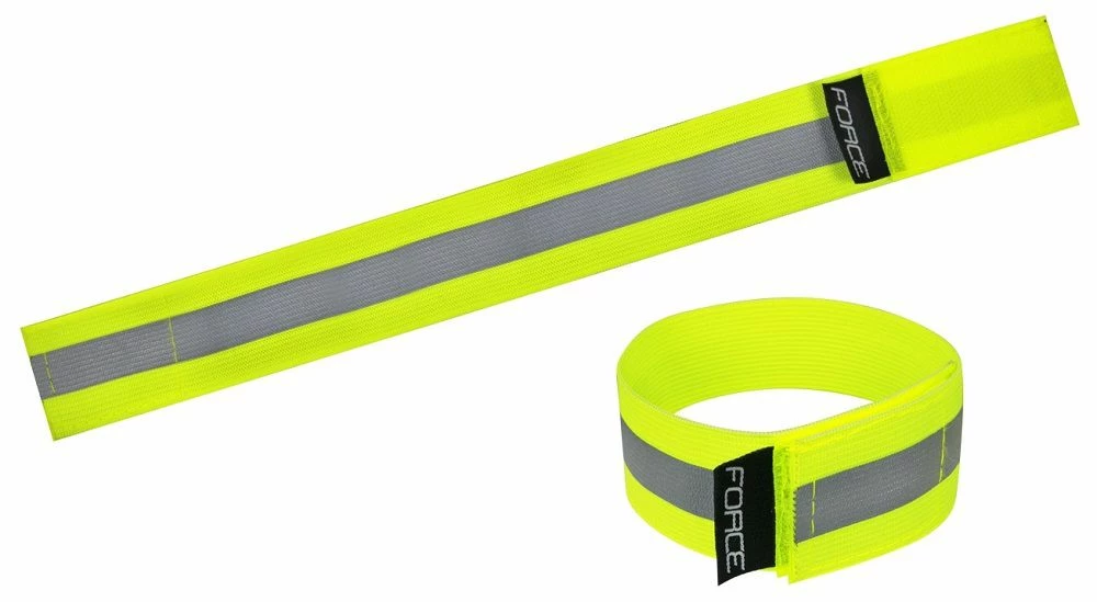 Bandes Velcro Réfléchissantes Force Lun - Paire 1 Bandes Velcro Réfléchissantes Force Lun - Paire