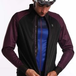 Blouson Inverse Citic Noir/Violet