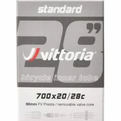 Chambre à Air Vittoria Standard 700x20/28 - Valve Filetée