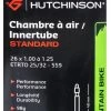 Chambre à Air VTT Hutchinson Standard 26x1.00/1.25 12 Chambre à Air VTT Hutchinson Standard 26x1.00/1.25 -VTT Soldes chambre a air vtt hutchinson standard 26x100 125 p image 90602 grande