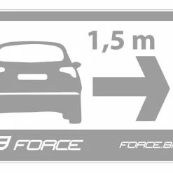 Décalque Force Safety Pour Voiture 184x84 Mm