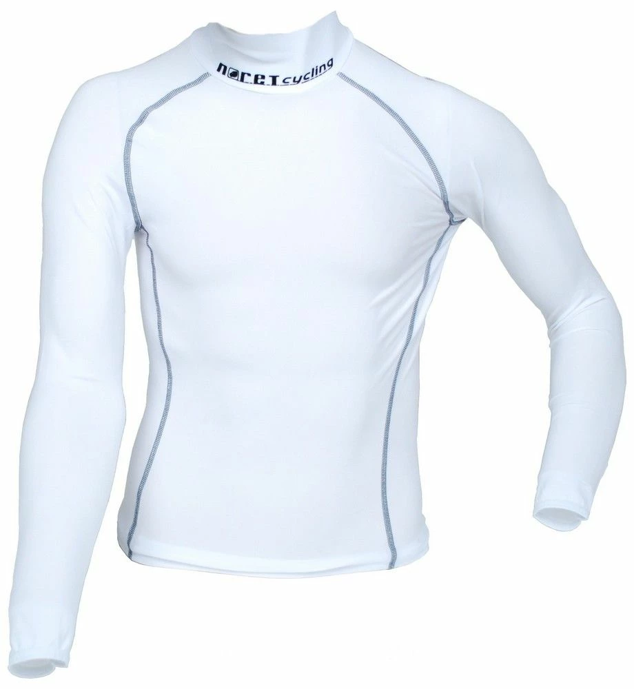 Maillot De Corps Noret Polypropylène Blanc ML Col Cheminée Réf. HM0051CO 3 Maillot De Corps Noret Polypropylène Blanc ML Col Cheminée Réf. HM0051CO – Image 3